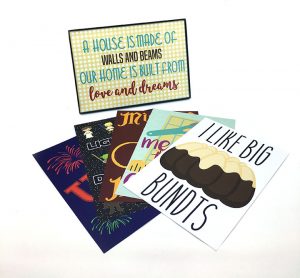 Set of 6 5x7 Posters (Mix and Match)