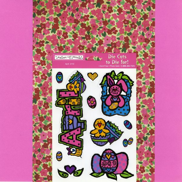 April Printed Die Cut 0822 DCL - Out On A Limb Scrapbooking