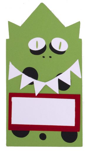 Green Monster Gift Tags