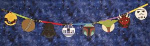 Use The Force Banner Pieced 1222