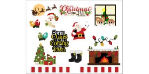 Christmas Eve Stickers