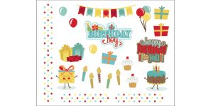 Birthday Boy Stickers