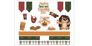Pumpkin Spice Stickers