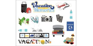 Vacation Memories Stickers