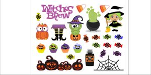 Witches Brew Stickers