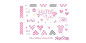 Baby Girl Stickers