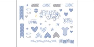 Baby Boy Stickers
