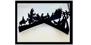 Decorative Nativity 1222