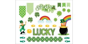 St. Patrick's Day Stickers