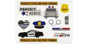 Protect and Serve Stickers