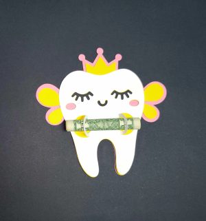 Tooth Fairy Money Holder - Girl