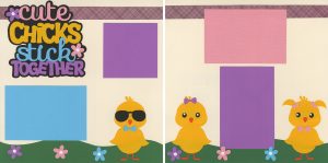 Cute Chicks Stick Together 0324