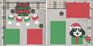 Here Comes Santa Paws 1224