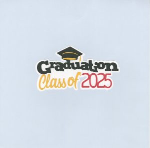 Graduation Class of 2025 - Black Title