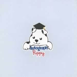 Graduation Autograph Puppy Title