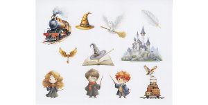 Wizard Journal Cutouts 1025