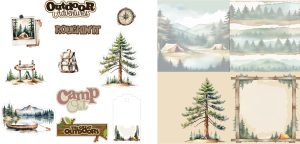 Camping Journal Set 0925