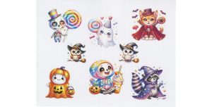 Halloween Cutie Journal Cutouts 1025