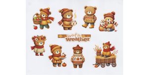 Sweater Weather Stickers