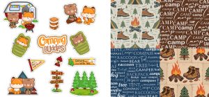 Camping Buddies Journal Set 1125