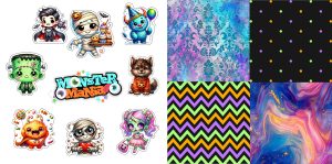 Monster Mania Journal Set 1025