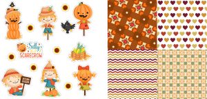 Silly As A Scarecrow Journal Set 1125