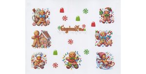 Gingerbread Fun Stickers