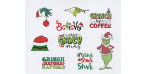 Grinch Stickers