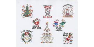 Merry Goosmas Stickers