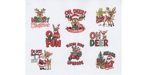 Oh Deer Stickers