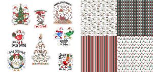 Merry Goosmas Journal Set 1225