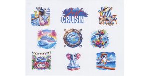 Just Cruisin' Stickers