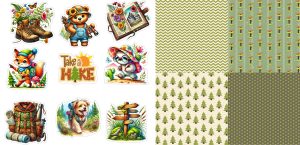 Take A  Hike Journal Set 0126