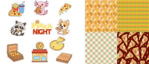 Pizza Night Journal Set 0126