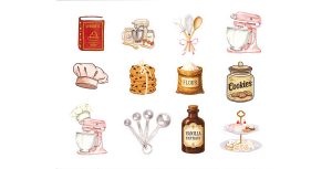 Baking Stickers