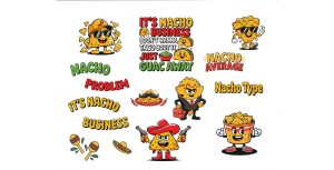 Nacho Stickers