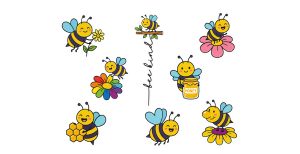 Bee Kind Stickers