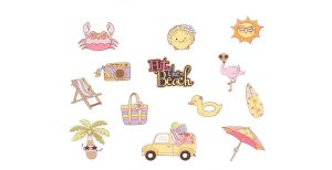 Hit The Beach Journal Cutouts 0426