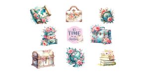 It's Time For An Adventure Journal Cutouts 0426
