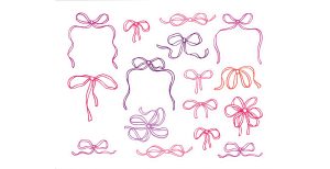 Ribbons Journal Cutouts 0326