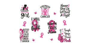 Stronger Than Cancer Stickers
