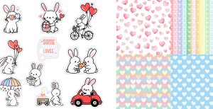 Some Bunny Loves You Journal Set 0426