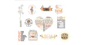 Mom Mother Journal Cutouts 0526