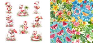 Summer Flamingo Journal Set 0626