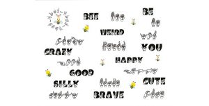Bee ASL Stickers