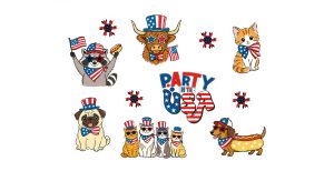 Party In The USA Journal Cutouts 0726
