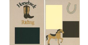 Horse Back Riding 8.5x11 0726
