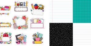 School Notes Journal Set 0826