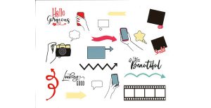 Hello Gorgeous Journal Cutouts 0826