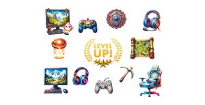 Level Up  Stickers 0926